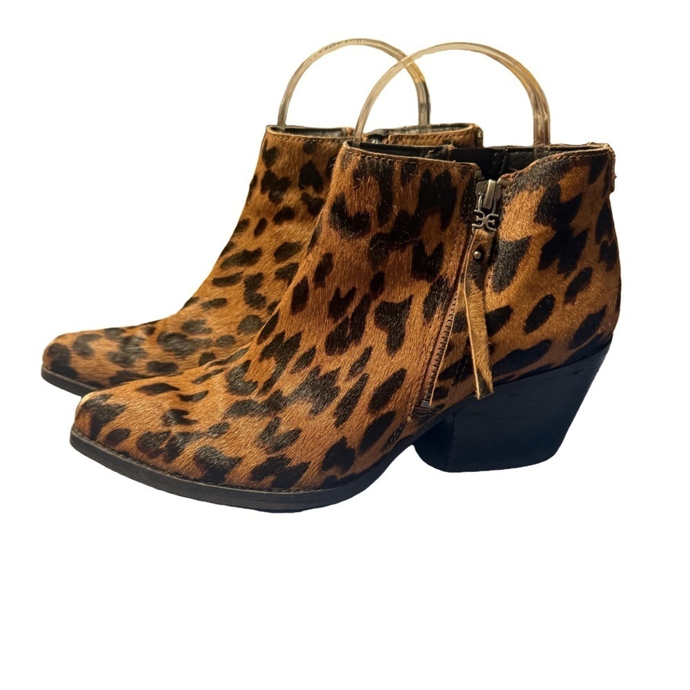 Sam Edelman Waldon Calf Hair Ankle Booties